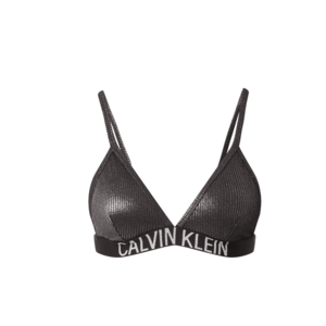 Calvin Klein Swimwear Sutien costum de baie gri argintiu / gri metalic imagine