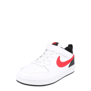 Nike Sportswear Sneaker 'Court Borough Low 2' alb / negru / roșu imagine