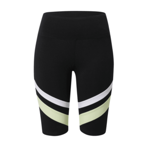 ESPRIT SPORT Shorts negru / alb / verde pastel imagine