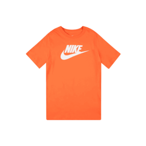 Nike Sportswear Tricou 'FUTURA' portocaliu / alb imagine
