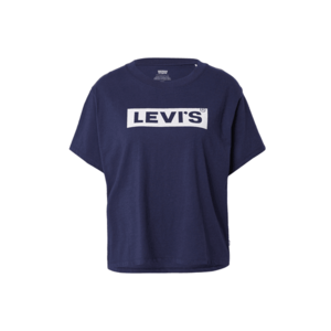 LEVI'S Tricou albastru închis / alb imagine