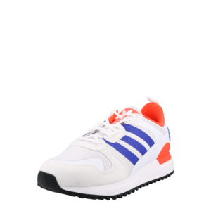 ADIDAS ORIGINALS Sneaker 'ZX 700 HD' alb / portocaliu neon / albastru regal imagine