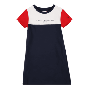 TOMMY HILFIGER Rochie bleumarin / alb / roșu imagine