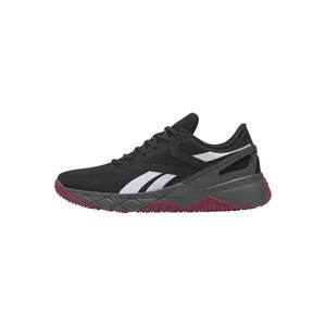 Reebok Sport Sneaker de alergat 'Nanoflex' negru / alb / roșu vin imagine