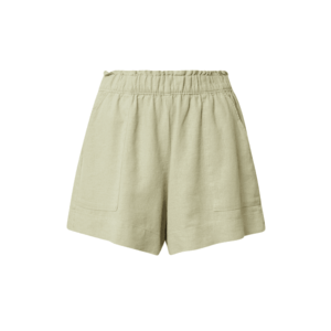 Abercrombie & Fitch Pantaloni verde pastel imagine