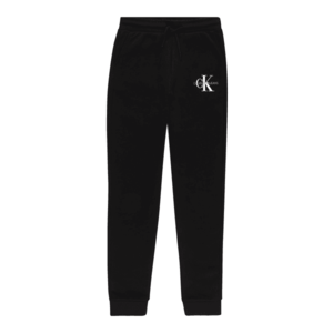 Calvin Klein Jeans Pantaloni cu buzunare negru / alb imagine