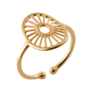 Pernille Corydon Jewellery Inele 'Daylight' auriu imagine