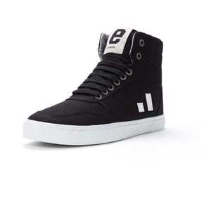 Ethletic Sneaker înalt negru / alb imagine