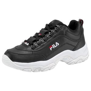 FILA Sneaker low 'Strada' negru / alb / roșu imagine