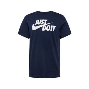 Nike Sportswear Tricou albastru marin / alb imagine