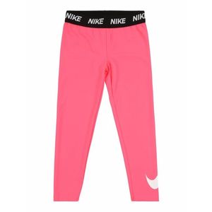NIKE Pantaloni sport negru / argintiu / roz neon imagine