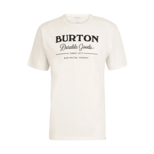 BURTON Tricou 'Durable Goods' alb / negru imagine