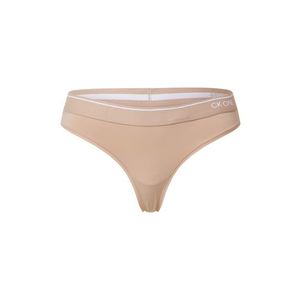 Calvin Klein Underwear Tanga 'THONG' bej / alb imagine