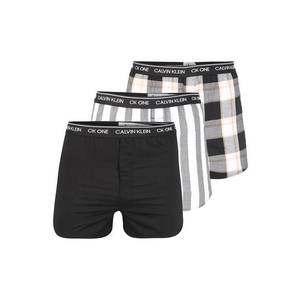 Calvin Klein Boxeri gri / negru / alb imagine