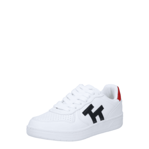 TOM TAILOR Sneaker low alb / bleumarin / roșu imagine
