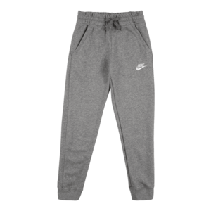 Nike Sportswear Pantaloni gri / alb imagine