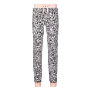 VIVANCE Pantaloni de pijama alb / negru / roz imagine
