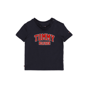 TOMMY HILFIGER Tricou bleumarin / roșu / alb imagine