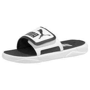 PUMA Flip-flops alb / negru imagine