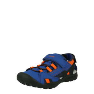GEOX Pantofi deschiși 'VANIETT' portocaliu / negru / albastru imagine