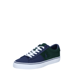 Polo Ralph Lauren Sneaker low 'SAYER' alb / bleumarin / verde smarald imagine