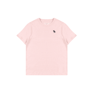 Abercrombie & Fitch Tricou roz / negru imagine