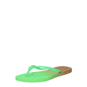 HAVAIANAS Flip-flops verde deschis / maro imagine