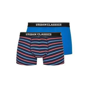 Urban Classics Boxeri albastru / roșu / alb imagine