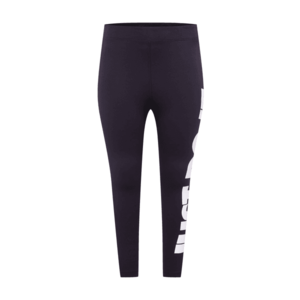 Nike Sportswear Leggings negru / alb imagine