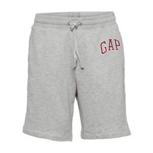 GAP Pantaloni 'ARCH' gri / roșu / negru / alb imagine