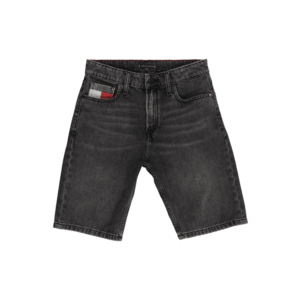TOMMY HILFIGER Jeans negru denim / alb / roșu imagine