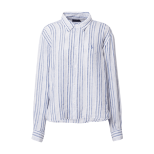 Polo Ralph Lauren Bluză albastru fumuriu / alb imagine