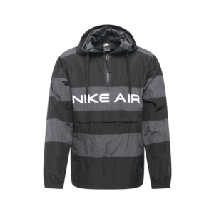 Nike Sportswear Geacă de primăvară-toamnă 'Air Unlined' gri / negru imagine