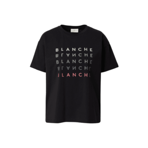 Blanche Tricou negru / crem / verde / lila / roșu rodie imagine