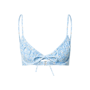 Abercrombie & Fitch Sutien costum de baie albastru deschis / alb / albastru porumbel / galben închis imagine