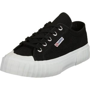 SUPERGA Sneaker low negru / alb / bleumarin / roșu imagine