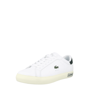 LACOSTE Sneaker low 'Powercourt' alb / verde închis imagine