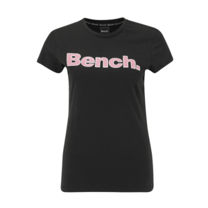 BENCH Tricou negru / roz imagine