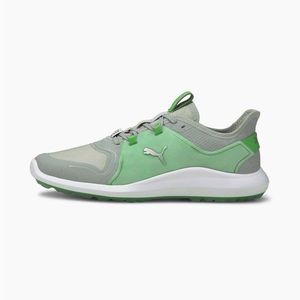 PUMA Pantofi sport gri / verde imagine