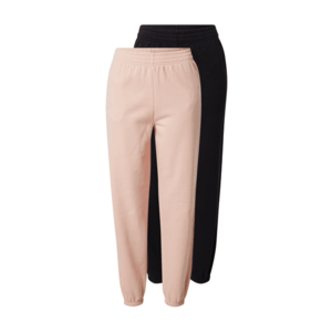 NEW LOOK Pantaloni roz pal / negru imagine