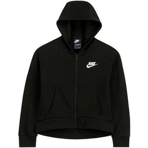 Nike Sportswear Hanorac negru / alb imagine