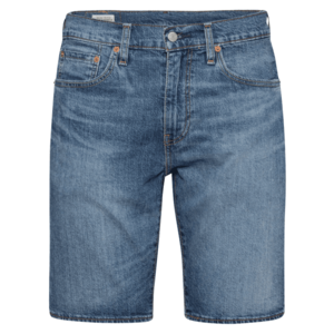 LEVI'S Jeans '405 STANDARD SHORT MED INDIGO - WORN IN' albastru denim / roșu / alb imagine
