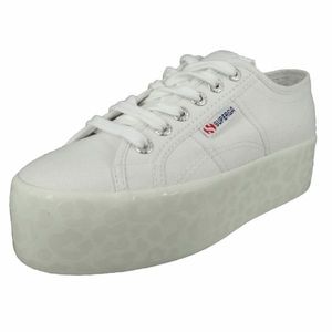 SUPERGA Sneaker low alb murdar imagine