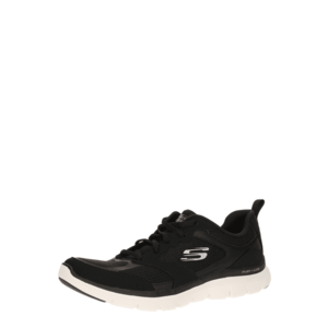 SKECHERS Sneaker low 'FLEX APPEAL' negru / alb imagine