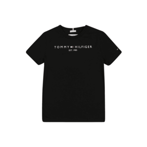 TOMMY HILFIGER Tricou negru / alb imagine