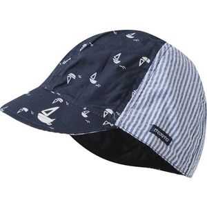 MAXIMO Pălărie albastru închis / alb / albastru deschis imagine