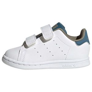 ADIDAS ORIGINALS Sneaker 'Stan Smith' alb / albastru pastel / gri închis imagine