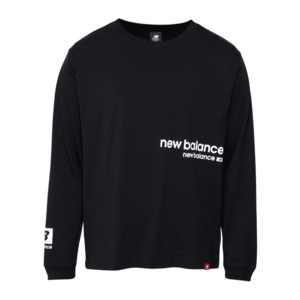 new balance Tricou negru / alb imagine