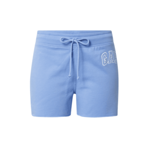 GAP Pantaloni albastru / alb imagine