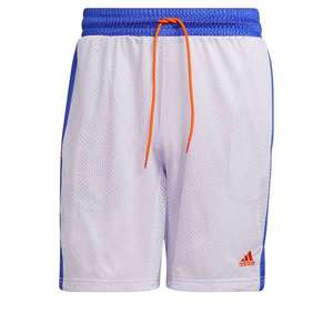 ADIDAS PERFORMANCE Pantaloni sport alb / portocaliu imagine